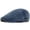 Blue, variant on Men Flat Cap Washed Newsboy Gatsby Retro Denim Beret Driving Hat Outdoor Casual-Blue