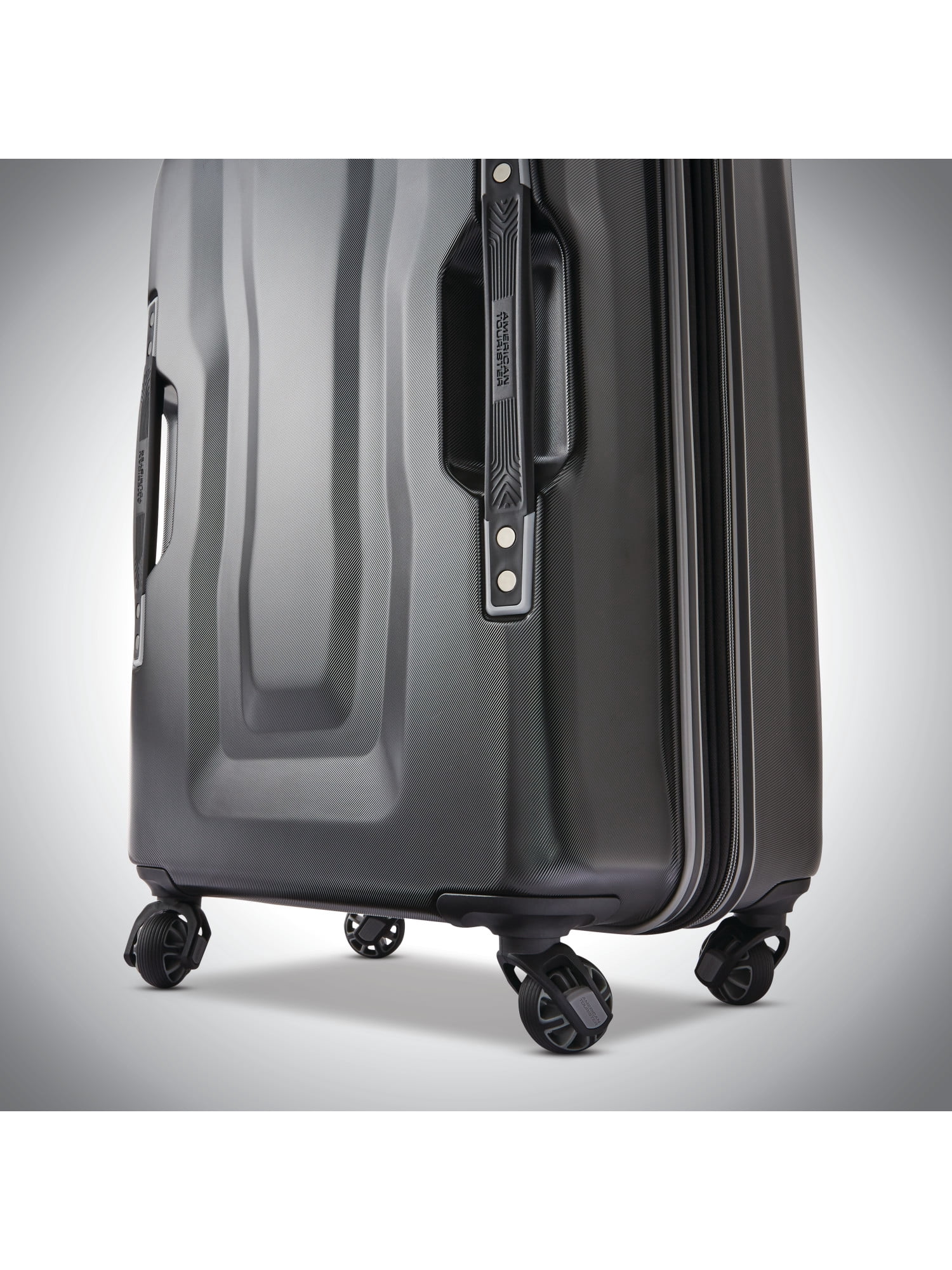 American Tourister Cargo X 25-inch Hardside Spinner, Checked Luggage, One Piece