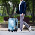thumbnail image 3 of HELLHERO Marble Design Anti-dust Luggage Cover Protector for Family, All Size Easy Washing Durable Baggage Protector, 3 of 7