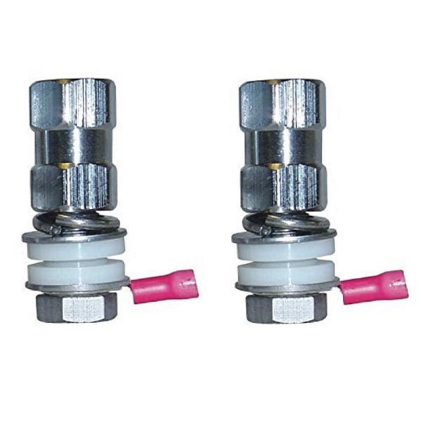 LOT OF 2 FIRESTIK K4 CB RADIO ANTENNA HEAVY DUTY LUG STYLE STUD MOUNT