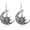 silver sun moon, variant on Boho Moon and Sun Dangle Drop Earring for Women Vintage Gothic Smiling Moon Sun Asymmetrical Earrings Statement Jewelry Gift[d6522]