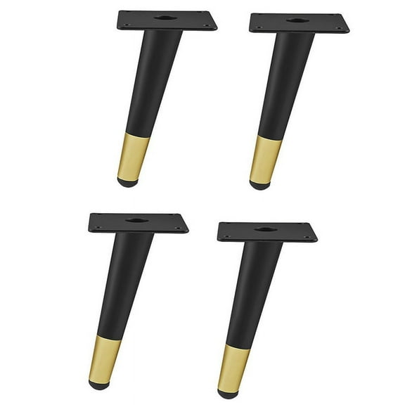 4Pcs Legs for Metal Furniture Sofa Bed Iron Table Foot and Chair Feet