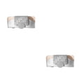 thumbnail image 2 of Scienceny Soporte para gafas de sol para coche Estuche para gafas con clip Interior del automóvil Gris Gris 2piezas Scienceny CBP294856, 2 of 5