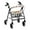 Butterfly, variant on HELLHERO Dark Ink Butterfly Theme Walker Covers Seat & Backrest Cover Set Gift Option Waterproof and Comfortable for Seniors Adult