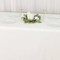 thumbnail image 5 of BalsaCircle 90x156 in Ivory Scuba Polyester Rectangle Tablecloth Party Events Reception Decorations Supplies, 5 of 8