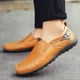thumbnail image 5 of Zapatos de cuero para hombre Zapatos de moda sencillos Zapatos casuales de cuero Zapatos de hombre de gran tamaño Zapatos de negocios de verano para hombre, 5 of 6