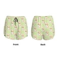 thumbnail image 6 of Goofa Rabbit With Tie Printed Women 2 in 1 Running Shorts,Quick Dry Athletic Workout Shorts,High Waisted Athletic Shorts with Liner Pockets-X-Large, 6 of 9