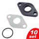 thumbnail image 1 of Carburetor Carb Manifold Intake Gaskets Wooden Paper Pad Rubber for GY6 139QMB 50CC TAOTAO SUNL ROKETA PARTS Pit Dirt Bike, 1 of 3