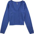 thumbnail image 1 of Free People Forever Cashmere Pullover Suéter para mujer, azul, mediano Free People Pull-over, 1 of 1