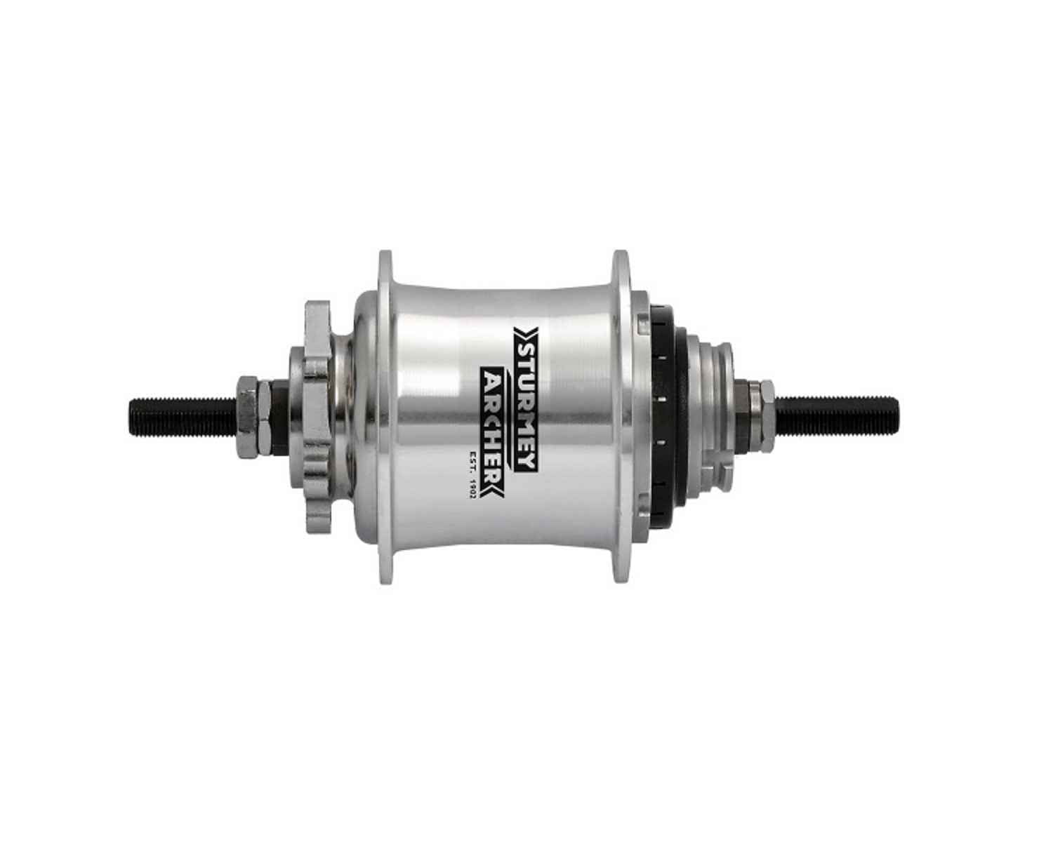 Sturmey Archer SRF3 3sp Hub Kit RR 36H Sil 3s Int/FW - Walmart.com