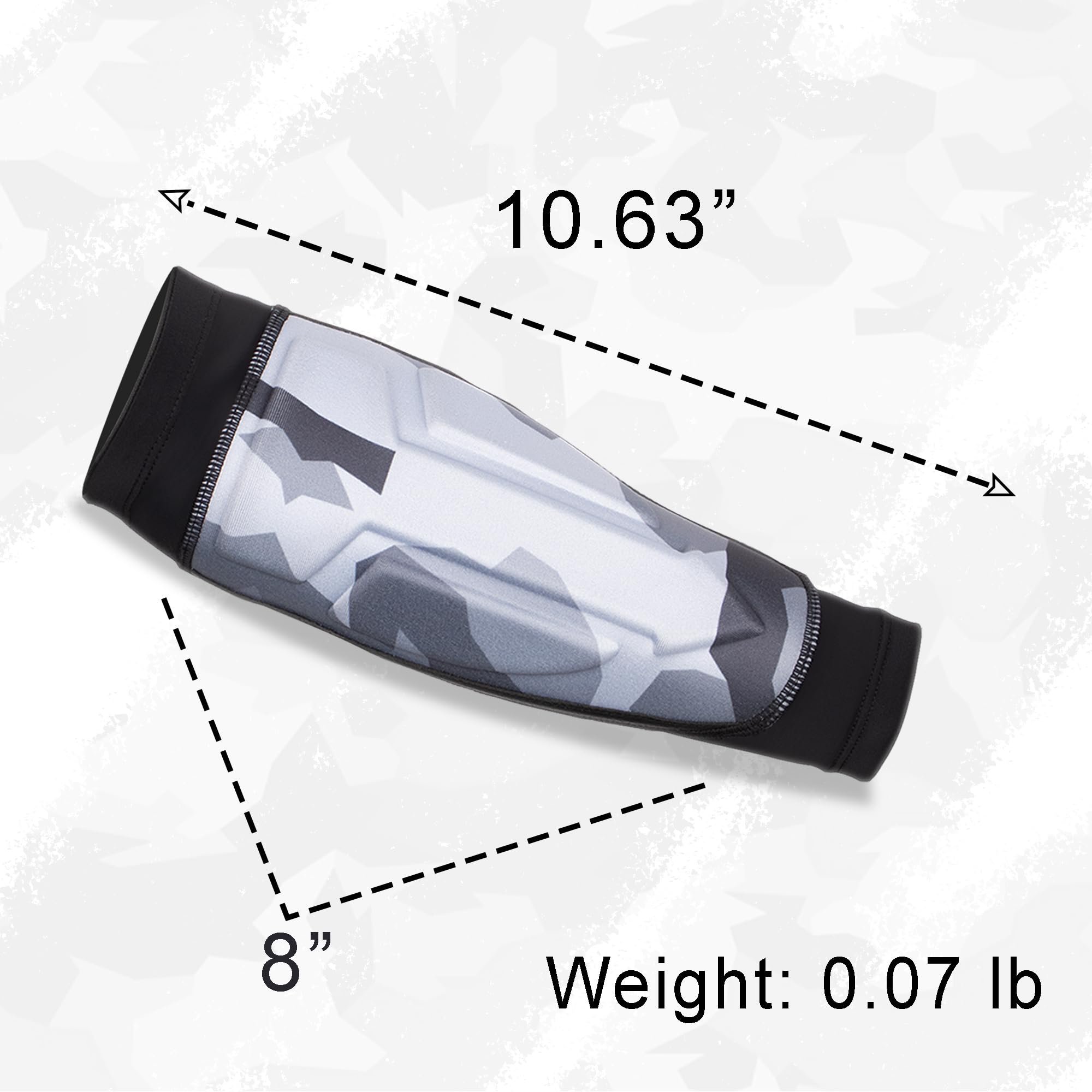 Archery Arm Guard Forearm Bracer Padded Anti-Bowstring Strike Light Camouflage