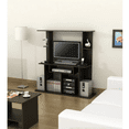 thumbnail image 3 of Mesa para TV hasta 32” con Entrepaños Organizadores Color Chocolate | Excelsior, 3 of 4