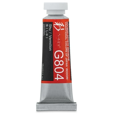 Holbein Irodori Artist Gouache - Vermillion, 15 ml, Tube