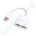 thumbnail image 1 of Adaptateur Chargeur Universel USB Type-C vers USB Type-C à 2 Ports Convertisseur Mâle vers Femelle, 1 of 5