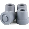 thumbnail image 3 of Durable Replacement Quad Cane Tips, Extra Stability, No-Slip Grip, 1/2 Inch,, 3 of 5