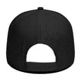thumbnail image 3 of Men's Levelwear Black Washington Capitals Gordon Copper Insignia Vented Adjustable Hat, 3 of 3