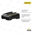 thumbnail image 3 of Cargador Para Baterias Stanley 20V Herramientas Inalambricas SC125, 3 of 7