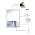 13x22 White Picture Frame For 13 x 22 Poster, Art Photo