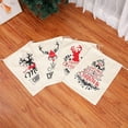 thumbnail image 5 of Christmas Linen Santa Sack-Large Christmas Canvas Gift Bag-Christmas Storage Bag Sack Xmas Package Storage For Christmas Party Supplies Home Festival Holiday Home Decor(25.2*18.5in), 5 of 8