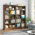 thumbnail image 2 of Tribesigns 72" Tall Bookshelf, Modern 6-Shelf Open Bookcase, Brown, 2 of 6