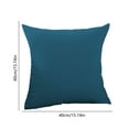 thumbnail image 3 of Scandinavian Velvet Throw Pillow 45x45cm Soft Colorful Patchwork Cotton Cushion Decorative for Sofa Living Room Bedroom Office Couch Bed Support Easy Clean, 3 of 5