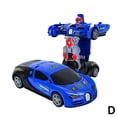 thumbnail image 1 of Electric Deformable Police Toy Car with Light - Transformers Inspired, 23cm, 3x AA Batteries (Not Included), 1 of 1