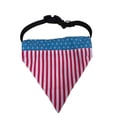 thumbnail image 1 of Pet Drool Towel American Flag Dog Tricot M, 1 of 2