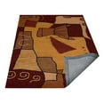 thumbnail image 2 of Rugsotic Carpets Hand Tufted Wool Eco-Friendly Area Rugs - 9'x12', Rectangle, Multicolor, Modern Contemporary Design, High Pile Handmade Anti Skid Rugs for Living Room, Bed Room (K00694), 2 of 5