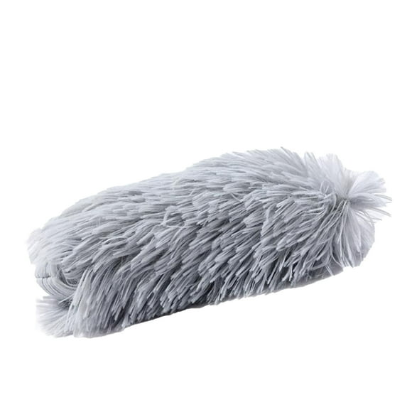 ZOUSSIQI Long Plush Cat Pillow Soft Fluffy Pet Toy Bite Resistant Kitten Catnip Calming Toy for Indoor Interactive Activities CW04#456