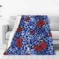 thumbnail image 1 of Balery Abstract Colorful Butterflies Manta de Felpa Suave y Acogedora – Cobija de Franela Aterciopelada para Cama, Lavable y Cálida para Sofá, Mascotas, Transpirable-60"x50", 1 of 7