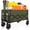 Army Green, variant on Collapsible Wagon Cart Foldable - Lightweight Portable Heavy Duty Folding Beach Wagons with Wheels - Outdoor Utility Carts for Grocery, Camping, Shopping, Sports, Garden with Large Capacity