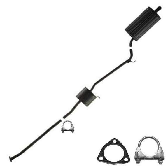 Northeastern Exhaust Stainless Steel Resonator & Muffler Exhaust System Kit for Coupe Fits 2003–2007 Honda Accord 2.4L | Direct Fit