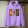 thumbnail image 5 of LUOGENLI Chandails à Capuche pour Hommes Graphiques Country Halloween Chandail à Capuche Graphique à Manches Longues Chandail avec Imprimé Décontracté Confortable Veste Douce pour Automne Hiver Violet Taille TG, 5 of 5