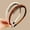 Coffee brown + off-white, variant on Wrapped Cloth Headband with Teeth, Non-Slip Braided Headband, Special for Washing Face, High Skull Top Hair Clip, Crushed Hair Temperament Hair Hoop