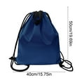 thumbnail image 3 of Ovzne Multi-Functional Waterproof Drawstring Backpack – Oxford Cloth Sports Bag For Fitness, Travel Storage, Foldable Large, 3 of 6