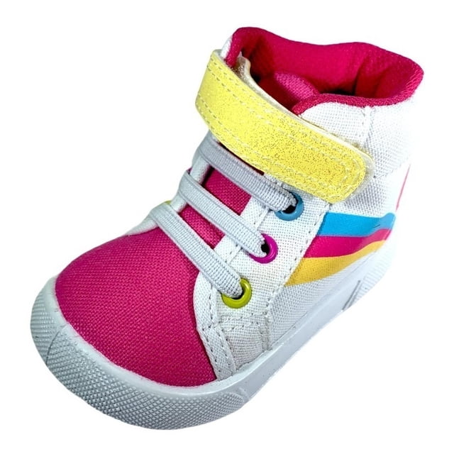 Tenis Bota Niña Bubble Gummers Lemon Blanco/fiusha 12-17 blanco 12