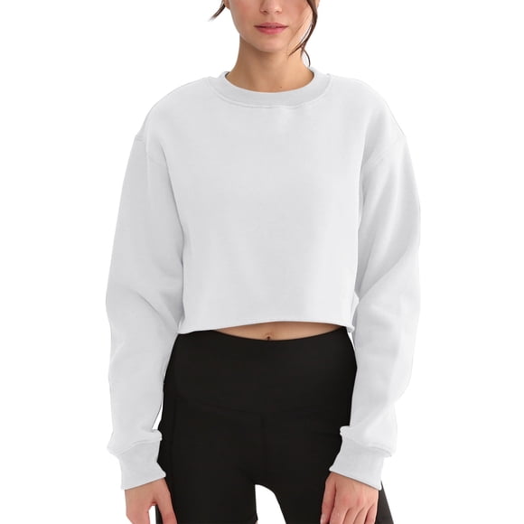 Sweatshirt Hoodies for Women Winter Fall Cropped s Pullover Crop Casual Tops Sweatshirts