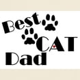 thumbnail image 4 of CafePress - Best Cat Dad Ash Grey T Shirt - Men's Classic Graphic T-Shirt, 4 of 5
