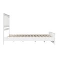 thumbnail image 4 of HomeStock City Sleek Solid Wood Low Profile Platform Bed with Matching Footboard in Espresso, 4 of 5