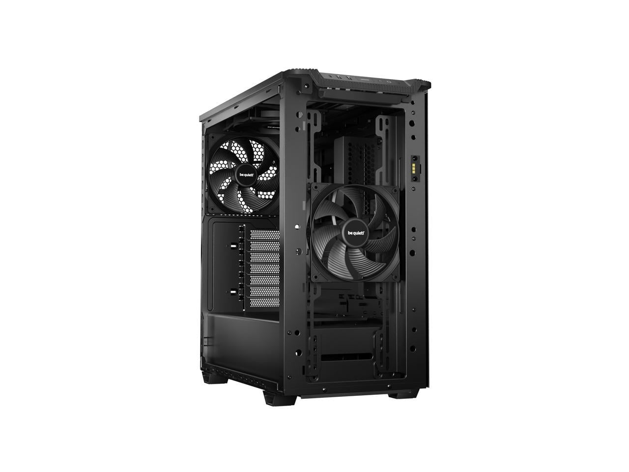 be quiet! PURE Base 501 DX BGW76 Black ABS / Steel / Tempered Glass ATX Mid Tower Cases (Computer Cases - ATX Form)