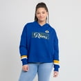 thumbnail image 6 of Women's Fanatics  Royal Los Angeles Rams Over Under Pullover Hoodie, 6 of 7
