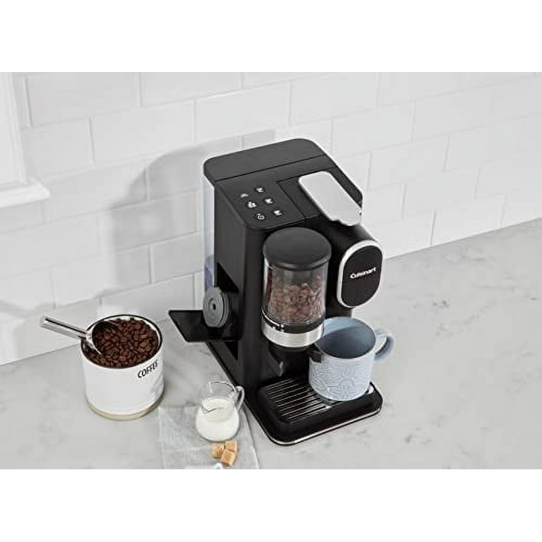 Cuisinart Single Serve Coffee Maker + Coffee Grinder, 48-Ounce Removable  Reservoir, Black DGB-2 