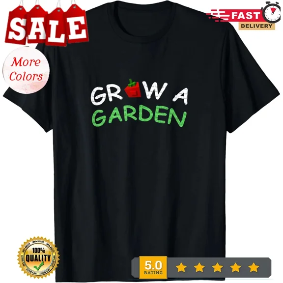 Grow A Garden Gamer Design for Kids Who Love to Play T-Shirt