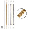 thumbnail image 2 of Luxtrada 4/2pcs Curtain Tiebacks Ropes Decorative Handmade Tie Backs Curtain Holdbacks Holders Cord for Window Sheer Drapes Indoor Outdoor, 2 of 9