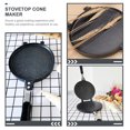 thumbnail image 2 of OUNONA Egg Roll Maker Aluminum Alloy Non Stick Baking Tool for Cooking 1Pcs, 2 of 8