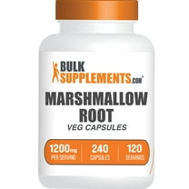 BulkSupplements Marshmallow Root Extract Capsules (240 Capsules - 120 Servings)