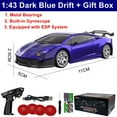 thumbnail image 1 of 1/64 2.4G High speed Drift Rc Car 4WD Remote Control Car Four Wheel Drive Radio Controlled Mini RTR Racing Model Boy Toy Gift, 1 of 7