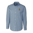 thumbnail image 2 of Men's Cutter & Buck Navy Northern Arizona Lumberjacks Easy Care Stretch Gingham Long Sleeve Button-Down Shirt, 2 of 3