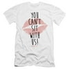 Mean Girls You Cant Sit With Us Premium Adult 30/1 T-Shirt White