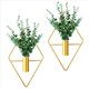 thumbnail image 3 of 4X Jardinero Colgante de Pared Geométrico Rómbico, Elegante y Duradero, Soporte para Plantas de Pared, Maceteros Colgantes, Soporte para Flores de Hierro B, 3 of 5